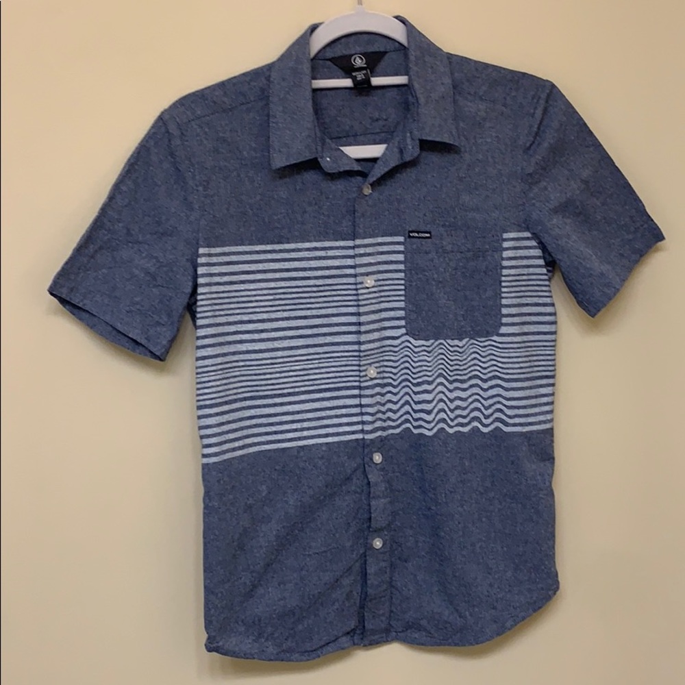 Volocom boys shirt sleeve button down